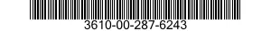 3610-00-287-6243  3610002876243 002876243