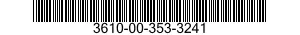 3610-00-353-3241  3610003533241 003533241