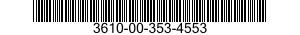 3610-00-353-4553  3610003534553 003534553