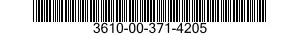 3610-00-371-4205  3610003714205 003714205