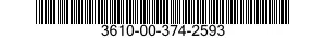 3610-00-374-2593  3610003742593 003742593
