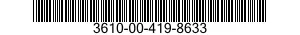 3610-00-419-8633  3610004198633 004198633