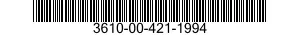 3610-00-421-1994  3610004211994 004211994