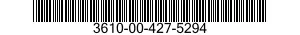 3610-00-427-5294  3610004275294 004275294
