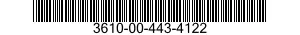 3610-00-443-4122  3610004434122 004434122