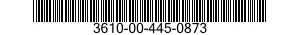 3610-00-445-0873  3610004450873 004450873