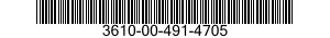 3610-00-491-4705  3610004914705 004914705