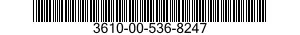 3610-00-536-8247  3610005368247 005368247