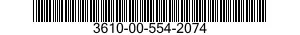 3610-00-554-2074  3610005542074 005542074