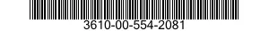 3610-00-554-2081  3610005542081 005542081