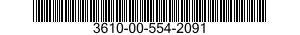 3610-00-554-2091  3610005542091 005542091