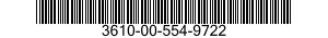 3610-00-554-9722  3610005549722 005549722