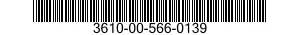 3610-00-566-0139  3610005660139 005660139