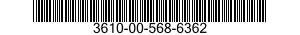 3610-00-568-6362  3610005686362 005686362
