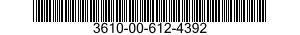 3610-00-612-4392  3610006124392 006124392