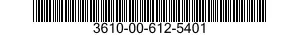 3610-00-612-5401  3610006125401 006125401