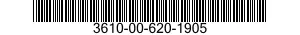 3610-00-620-1905  3610006201905 006201905