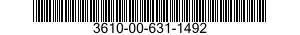 3610-00-631-1492  3610006311492 006311492