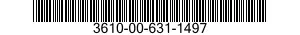 3610-00-631-1497  3610006311497 006311497