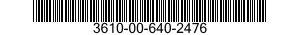 3610-00-640-2476  3610006402476 006402476