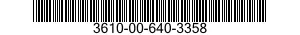 3610-00-640-3358  3610006403358 006403358