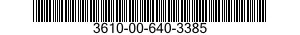 3610-00-640-3385  3610006403385 006403385