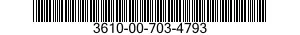 3610-00-703-4793  3610007034793 007034793