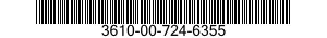 3610-00-724-6355  3610007246355 007246355