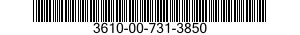3610-00-731-3850  3610007313850 007313850