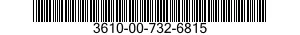 3610-00-732-6815  3610007326815 007326815
