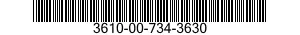 3610-00-734-3630  3610007343630 007343630