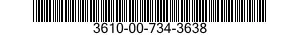 3610-00-734-3638  3610007343638 007343638