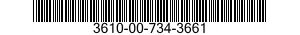 3610-00-734-3661  3610007343661 007343661
