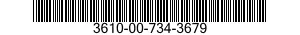 3610-00-734-3679  3610007343679 007343679