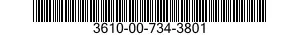 3610-00-734-3801  3610007343801 007343801