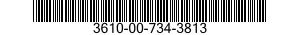 3610-00-734-3813  3610007343813 007343813