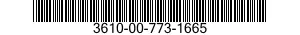 3610-00-773-1665  3610007731665 007731665