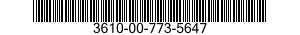 3610-00-773-5647 BEARER,TYPE BED 3610007735647 007735647