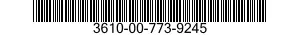 3610-00-773-9245 EXTENSION,SEPARATOR 3610007739245 007739245