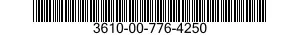 3610-00-776-4250  3610007764250 007764250