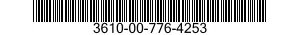 3610-00-776-4253  3610007764253 007764253