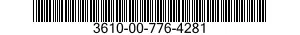 3610-00-776-4281 PLUNGER 3610007764281 007764281