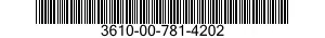 3610-00-781-4202  3610007814202 007814202