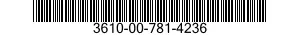 3610-00-781-4236  3610007814236 007814236
