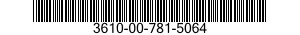 3610-00-781-5064 BLOCK,ROLL,TENSION BRAKE 3610007815064 007815064