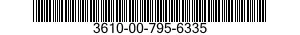 3610-00-795-6335 PLATE,PULL 3610007956335 007956335