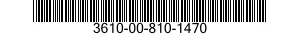3610-00-810-1470  3610008101470 008101470