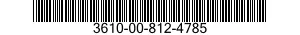 3610-00-812-4785  3610008124785 008124785