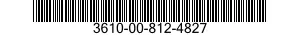 3610-00-812-4827  3610008124827 008124827