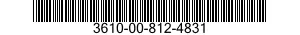 3610-00-812-4831  3610008124831 008124831